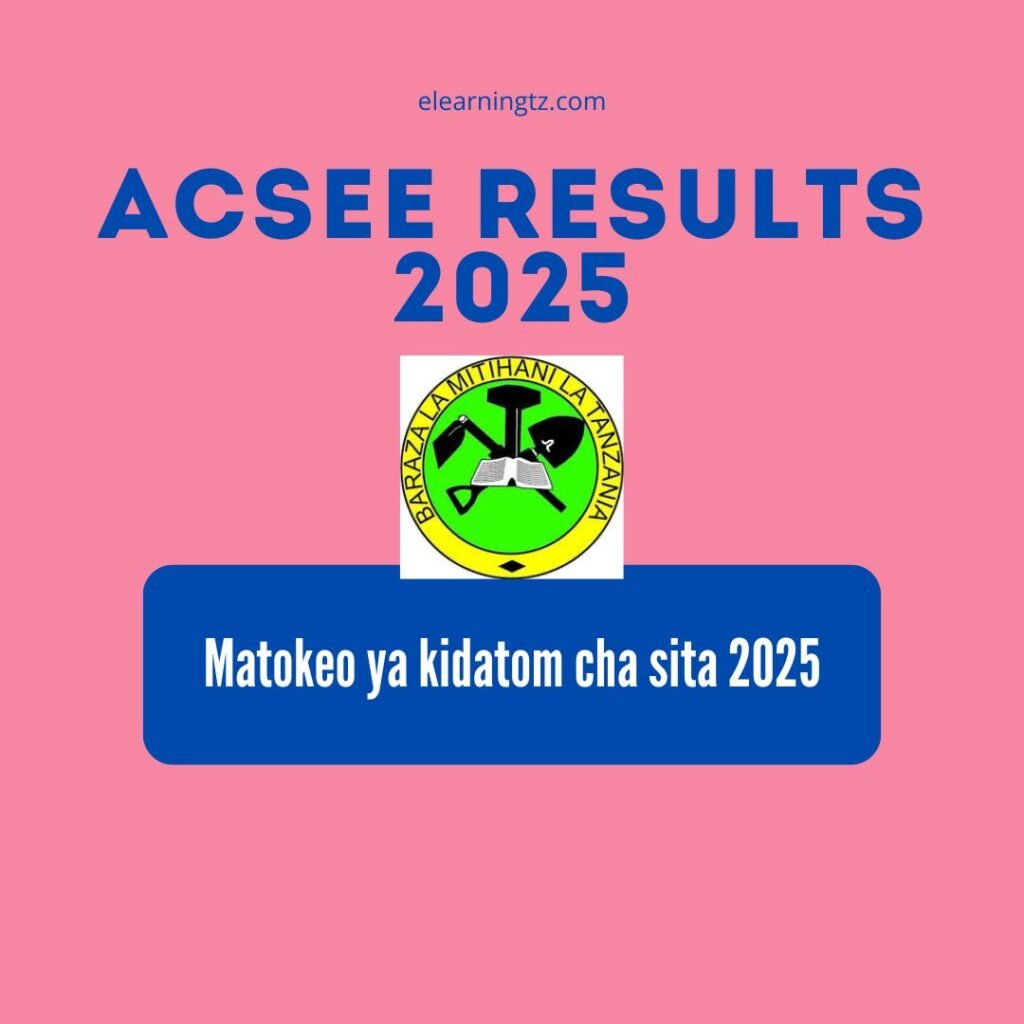 ACSEE Results 2025